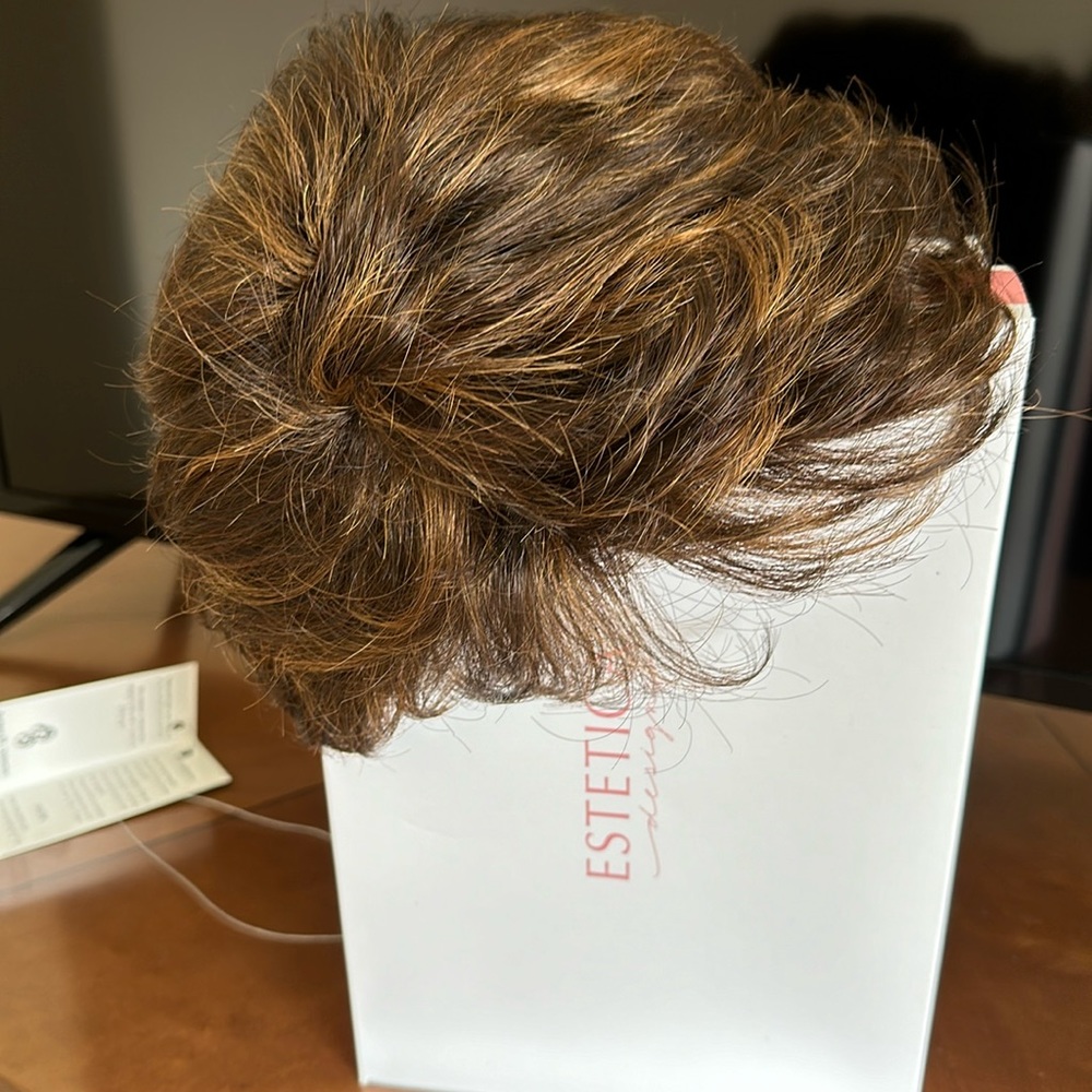 Wig short hair cut
